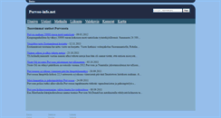 Desktop Screenshot of porvoo-info.net